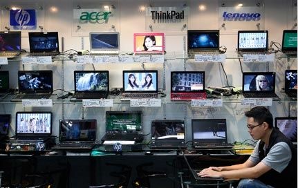 全球PC出貨量暴跌