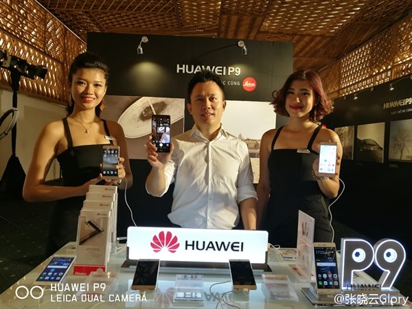 國貨威武:華為P9正式登陸越南 天后級女歌手代言