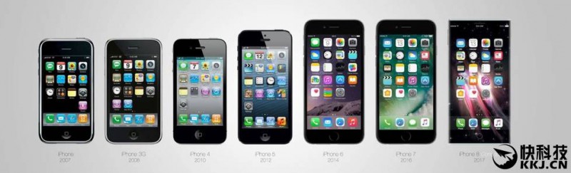 最酷的iPhone 8設(shè)計：方正造型 OLED無邊框