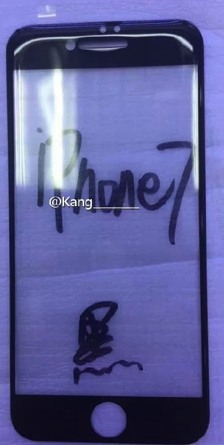 iPhone 7前面板玻璃諜照流出 與近期傳聞有沖突