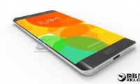 小米Note 2高清外形渲染圖亮相：雙曲面屏拉風