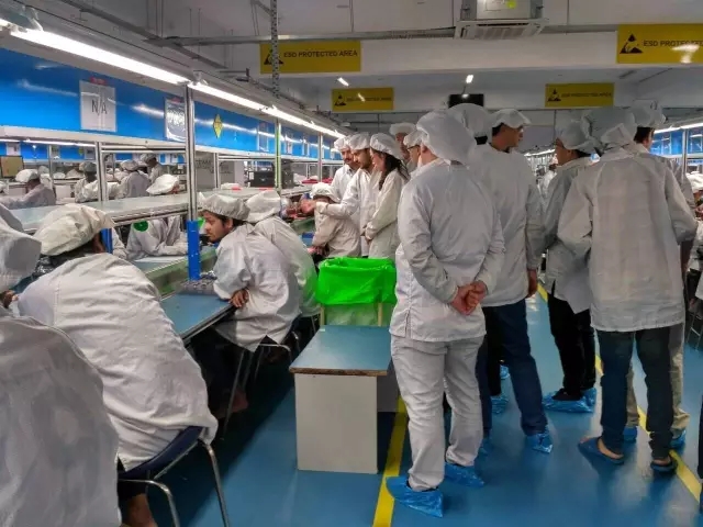 中國手機產(chǎn)業(yè)觀察團走進Intex、聞尚