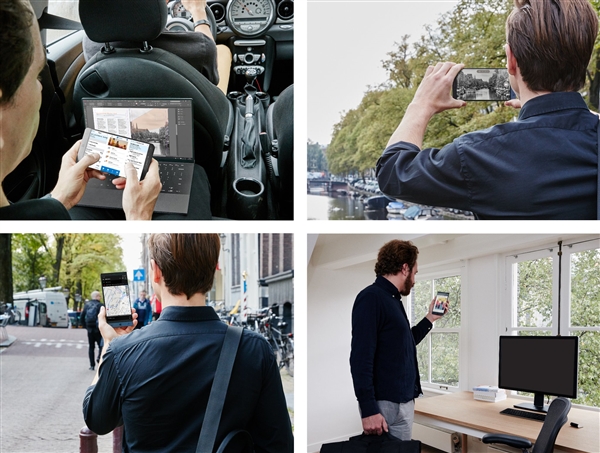 戴爾Win10手機驚艷曝光：無框懸浮屏超帥