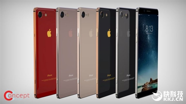 iPhone 8最逼真概念圖