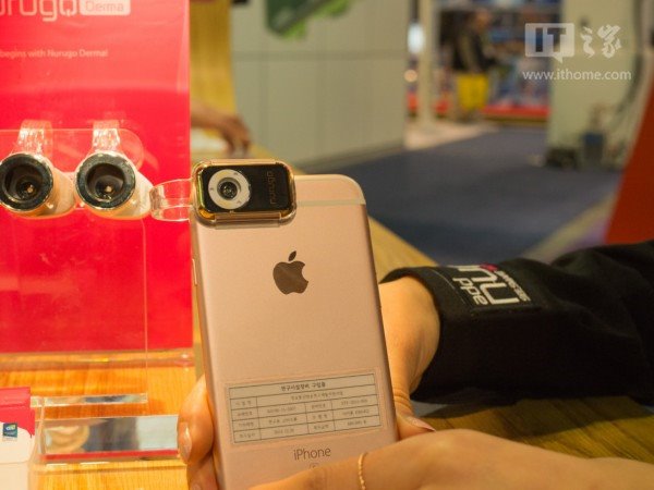 世界最小智能手機(jī)顯微鏡亮相CES2017:適配蘋果iPhone