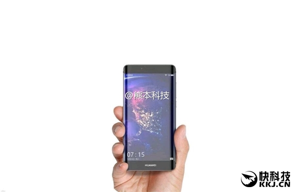 華為P10 Plus渲染圖曝光：雙曲面美哭了！