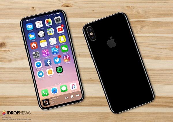  iPhone 8外觀基本確定：豎向雙攝 不止一款
