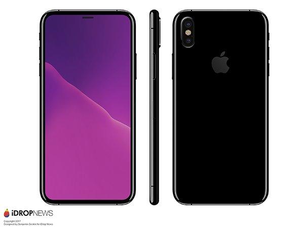  iPhone 8外觀基本確定：豎向雙攝 不止一款