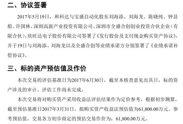 和科達(dá)6.18億收購(gòu)寶盛自動(dòng)化 產(chǎn)業(yè)合并實(shí)現(xiàn)&ldquo;1+1>2&rdquo;