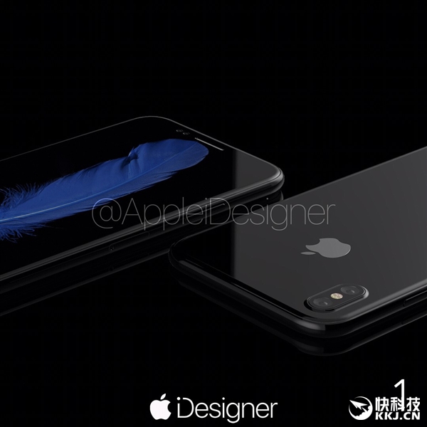 iPhone 8高清真機(jī)渲染圖來(lái)了 你看還丑嗎？
