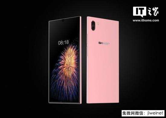 真正全面屏：疑似夏普無邊框旗艦手機(jī)渲染圖曝光