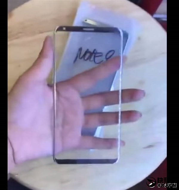 這全面屏外形太驚艷！三星Note 8發(fā)布時間曝光