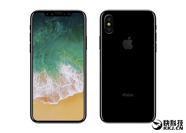 iPhone 8亮屏對(duì)比iPhone 7、7 Plus：全面屏震撼