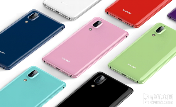 夏普全面屏新機曝渲染圖 或搭載屏下指紋