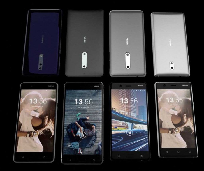 諾基亞手機(jī)有Nokia 2、3、5、6、7、8、9八款