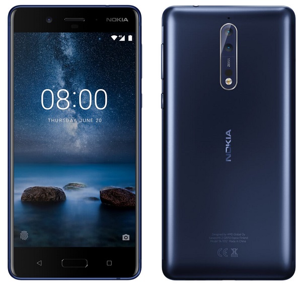 Nokia 8至少有三種配色:蔡司攝像頭或?yàn)樽畲筚u點(diǎn)