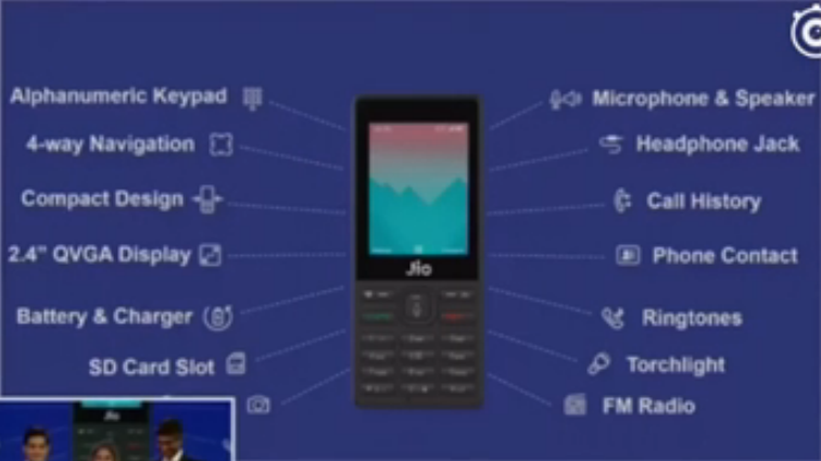 印度運(yùn)營商推出免費(fèi)4G手機(jī)