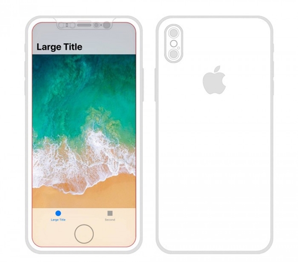 iPhone 8全面屏詳細揭秘:6.6英寸Plus版是蘋果隱藏驚喜