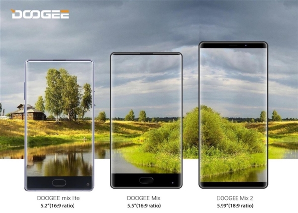 小米MIX 2被山寨了:18:9全面屏還是雙攝