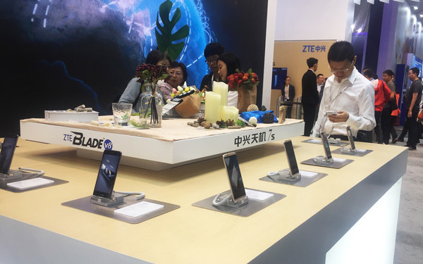 中興多款機(jī)型在通信展亮相 但5G更聚焦