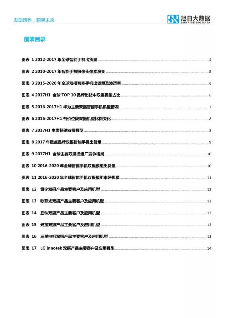 2017年雙攝市場分析報告