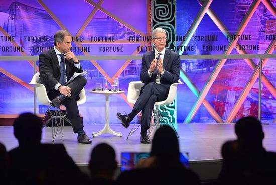 庫(kù)克：蘋(píng)果在華生產(chǎn)并非因成本低 而是中國(guó)水平高