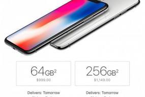 搶占圣誕市場：iPhone X多地開啟次日送達