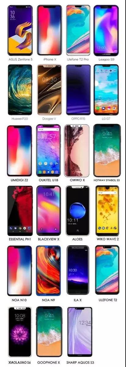 全面屏要挖不挖坑留劉海？眼下由下單批量說了算