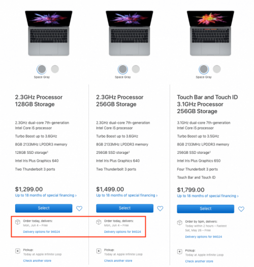 蘋果部分產(chǎn)品缺貨 暗示W(wǎng)WDC期間公布新筆記本電腦