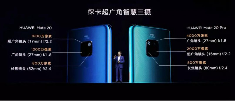 華為Mate20系列30多家核心供應商曝光