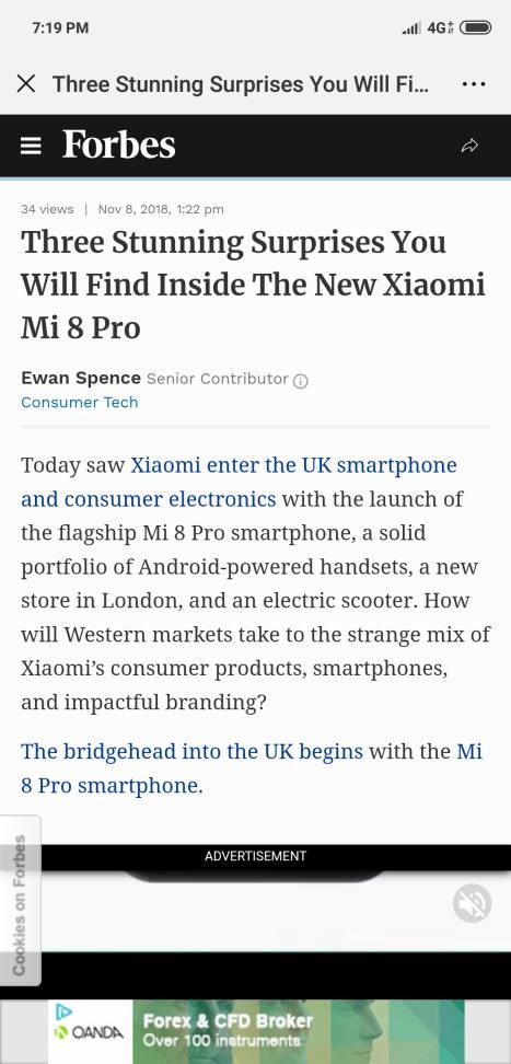 小米在倫敦發(fā)布小米8 Pro 正式進(jìn)入英國(guó)市場(chǎng)