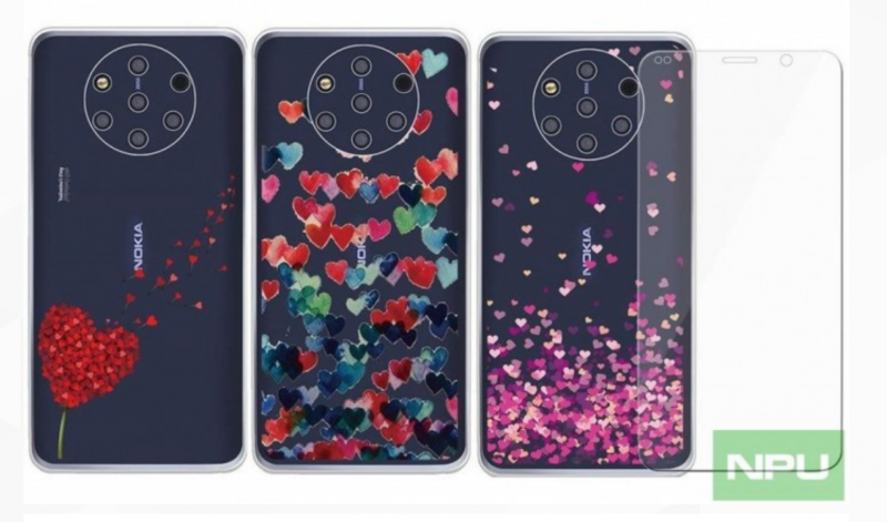 Nokia 9"五攝像頭"渲染圖流出 或支持無線充電