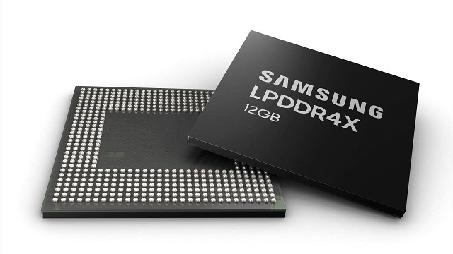 三星開始量產(chǎn)12GB LPDDR4X手機內存:Galaxy S10 5G版有望配備