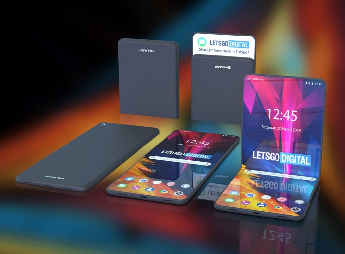 夏普可折疊手機(jī)專利曝光:兩種折疊形態(tài)