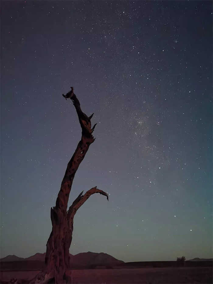 華為P30銀河樣張?jiān)旒?？攝影師公布樣張照：夜視儀名不虛傳