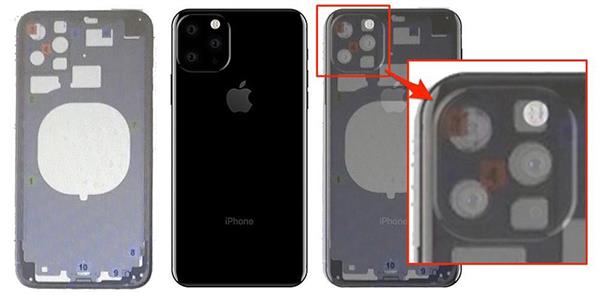 方形攝像頭模組實(shí)錘 iPhone XI將加入超廣角及TOF鏡頭