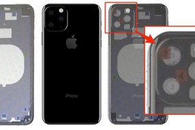 方形攝像頭模組實(shí)錘 iPhone XI將加入超廣角及TOF鏡頭