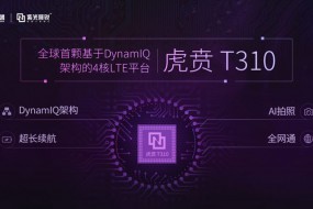 紫光展銳推出全球首款基于DynamIQ架構的4核 LTE芯片平臺—虎賁T310