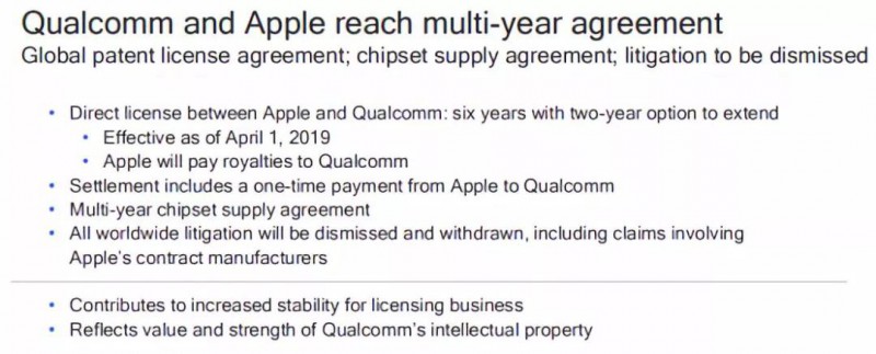 蘋果與高通簽訂6年許可協(xié)議:英特爾退出5G手機市場