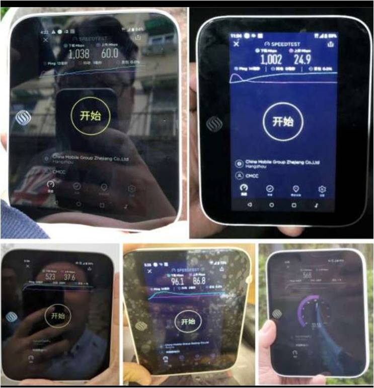 中國(guó)移動(dòng)5G終端在多地現(xiàn)網(wǎng)實(shí)現(xiàn)千兆速率下載