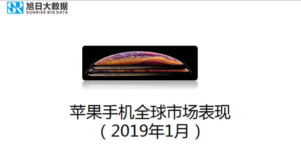 蘋(píng)果手機(jī)全球市場(chǎng)表現(xiàn)（2019年1月）