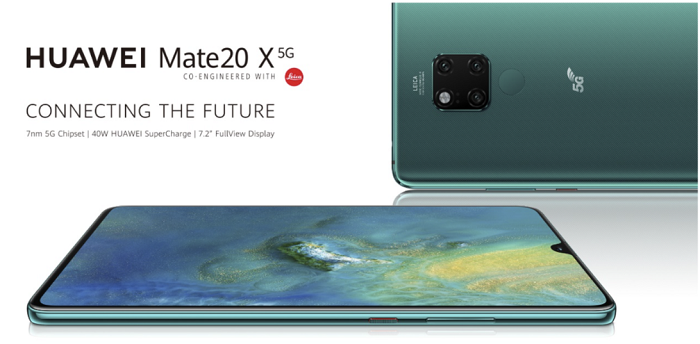 5G版華為Mate20 X