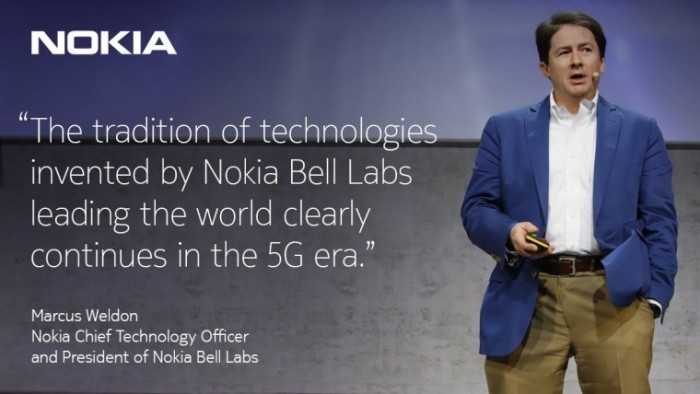 諾基亞全球5G專利申報(bào)總數(shù)突破2千大關(guān)