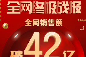 聯(lián)想雙十一終極戰(zhàn)報(bào)出爐：PC穩(wěn)居六冠王 全網(wǎng)銷售破42億再創(chuàng)紀(jì)錄