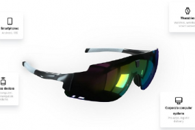 兼容多功能飛行儀“SY，ActiveLook AR智能眼鏡做到了