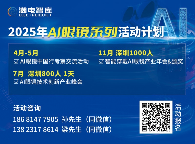 2025年下半年AI智能眼鏡 微信頭圖